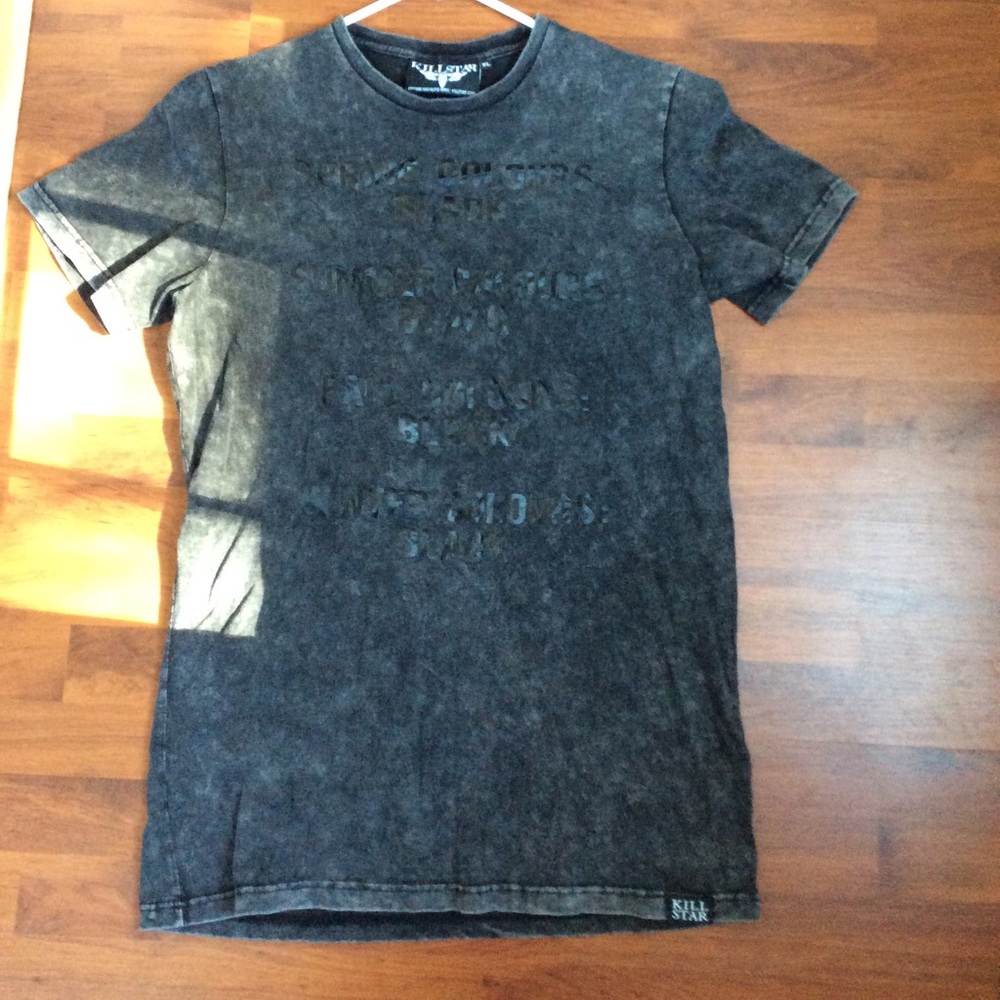 KILLSTAR NWOT seasonal black tshirt unisex XL